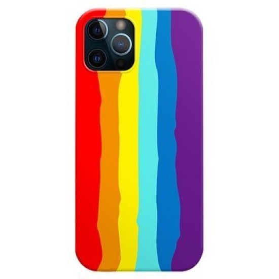 RAINBOW SILICONE CASE APPLE IPHONE 12/12 PRO